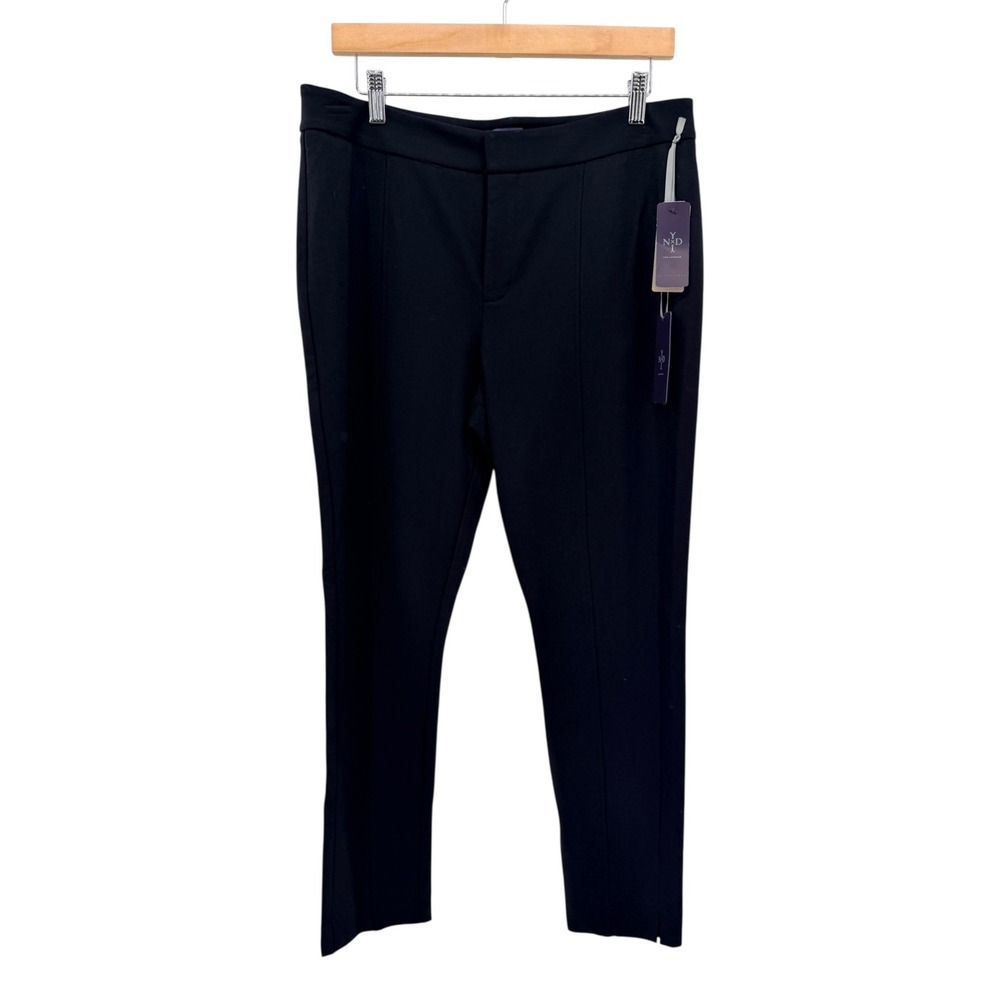 NYDJ‎ Black Slimming Fit Trousers Womens Size 10 New Work Office Capsule